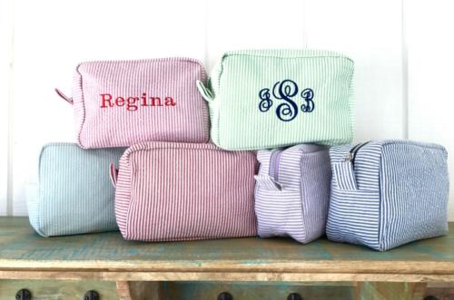 Monogrammed Cosmetic Bag